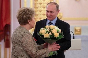 Приём по случаю юбилея Наины Ельциной