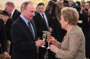 Приём по случаю юбилея Наины Ельциной