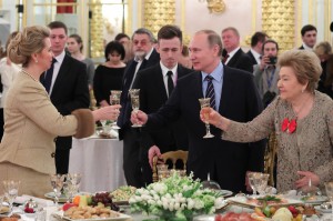 Приём по случаю юбилея Наины Ельциной