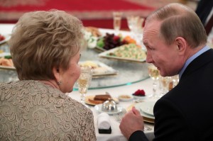 Приём по случаю юбилея Наины Ельциной