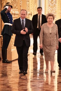 Приём по случаю юбилея Наины Ельциной