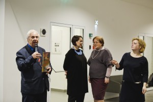 Открытие выставки фотографий «Наина Ельцина»