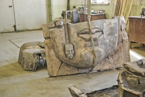 Эрнст Неизвестный. Литейный завод. Маска