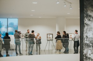 Открытие выставки Алены Дергилевой