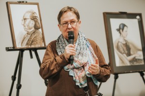 Открытие выставки Алены Дергилевой