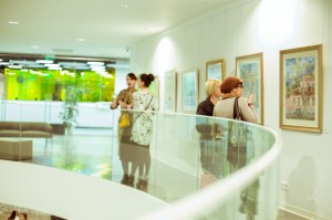 Открытие выставки Алены Дергилевой