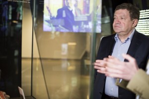 Руслан Гринберг в Музее Ельцина