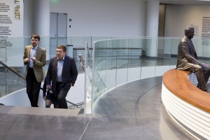 Руслан Гринберг в Музее Ельцина