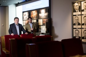 Руслан Гринберг в Музее Ельцина