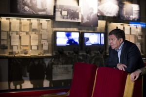 Руслан Гринберг в Музее Ельцина