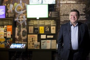 Руслан Гринберг в Музее Ельцина