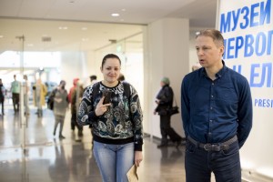 Федор Чистяков в Музее Ельцина