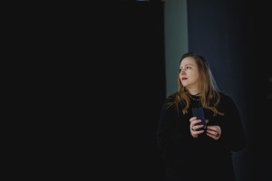 Юлия Ауг в Музее Ельцина