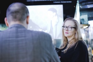 Юлия Ауг в Музее Ельцина