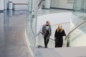 Юлия Ауг в Музее Ельцина