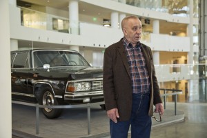 Водитель Бориса Ельцина Алексей Булгаков. Автомобиль «Чайка»