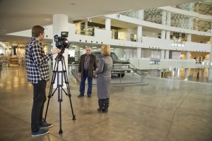 Водитель Бориса Ельцина Алексей Булгаков. Автомобиль «Чайка»