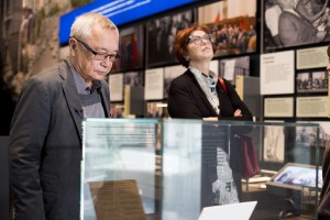 Юлий Ким в Музее Ельцина