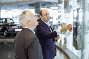 Александр Рар в Музее Ельцина