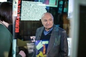 Михаил Жванецкий в Музее Б.Н. Ельцина