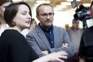 Андрей Звягинцев в Музее Ельцина