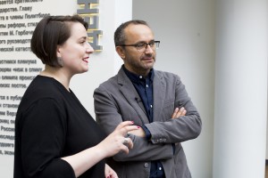 Андрей Звягинцев в Музее Ельцина