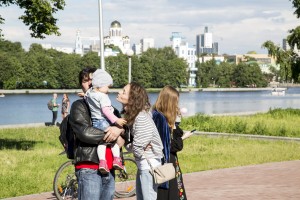 Открытие песочницы Ельцин Центра