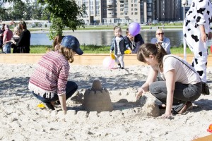 Открытие песочницы Ельцин Центра