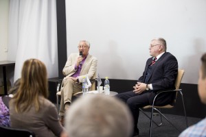 Валерий Выжутович и Валерий Гарбузов в Ельцин Центре