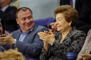 Наина Ельцина. Закрытие XV Кубка Ельцина по волейболу