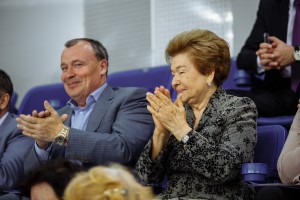 Наина Ельцина. Закрытие XV Кубка Ельцина по волейболу