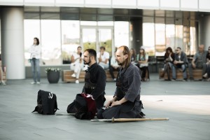 «Путь меча». Показательное выступление и лекция Уэхара Кичио