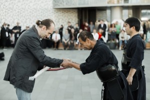 «Путь меча». Показательное выступление и лекция Уэхара Кичио