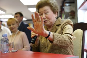 Презентация книги «Личная жизнь» Наины Ельциной в магазине «Москва»