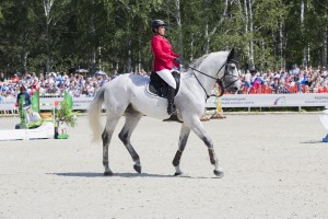 Соревнования по конкуру на Кубок Ельцина