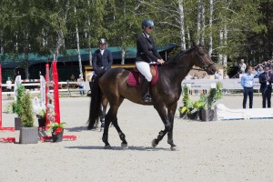 Соревнования по конкуру на Кубок Ельцина