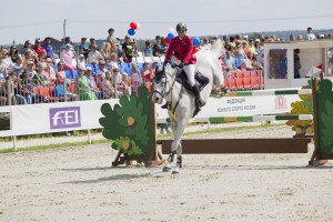 Соревнования по конкуру на Кубок Ельцина