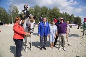 Соревнования по конкуру на Кубок Ельцина