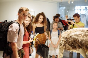 Американские школьники-инвалиды на выставке «Единомышленники»