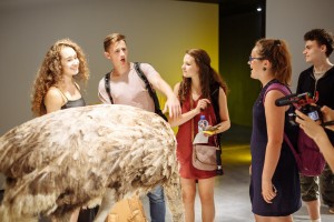 Американские школьники-инвалиды на выставке «Единомышленники»