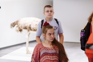 Американские школьники-инвалиды на выставке «Единомышленники»