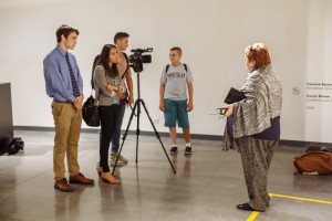 Американские школьники-инвалиды на выставке «Единомышленники»