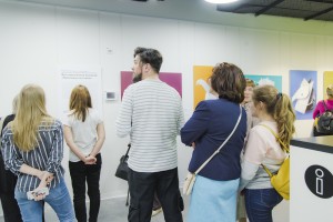 Открытие выставки Капки Кыневой «Бумажные истории»