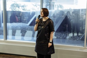 Директор музея Б.Н. Ельцина Дина Сорокина. Открытие выставки «На высоте. Архитектура власти»