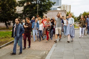 Уличный спектакль-променад «Мой Екб» 