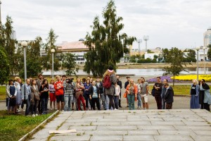 Уличный спектакль-променад «Мой Екб» 
