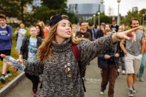 Уличный спектакль-променад «Мой Екб» 