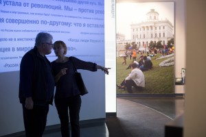 Марк Урнов в Музее Ельцина