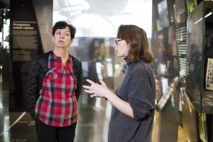 Олег и Вероника Долины в Музее Ельцина