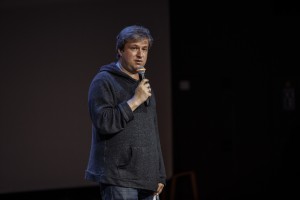 Вероника, Антон и Олег Долины. Творческая встреча